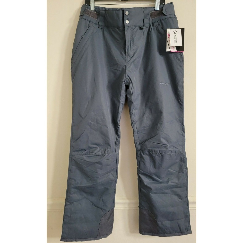 Arctix Large Women's Insulated Snow Pants Steel 27" Inseam